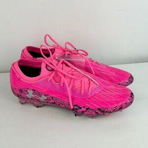 Men's 10 - Under Armour Magnetico Elite 4 FG Pitch Viper Soccer Cleats - Pink